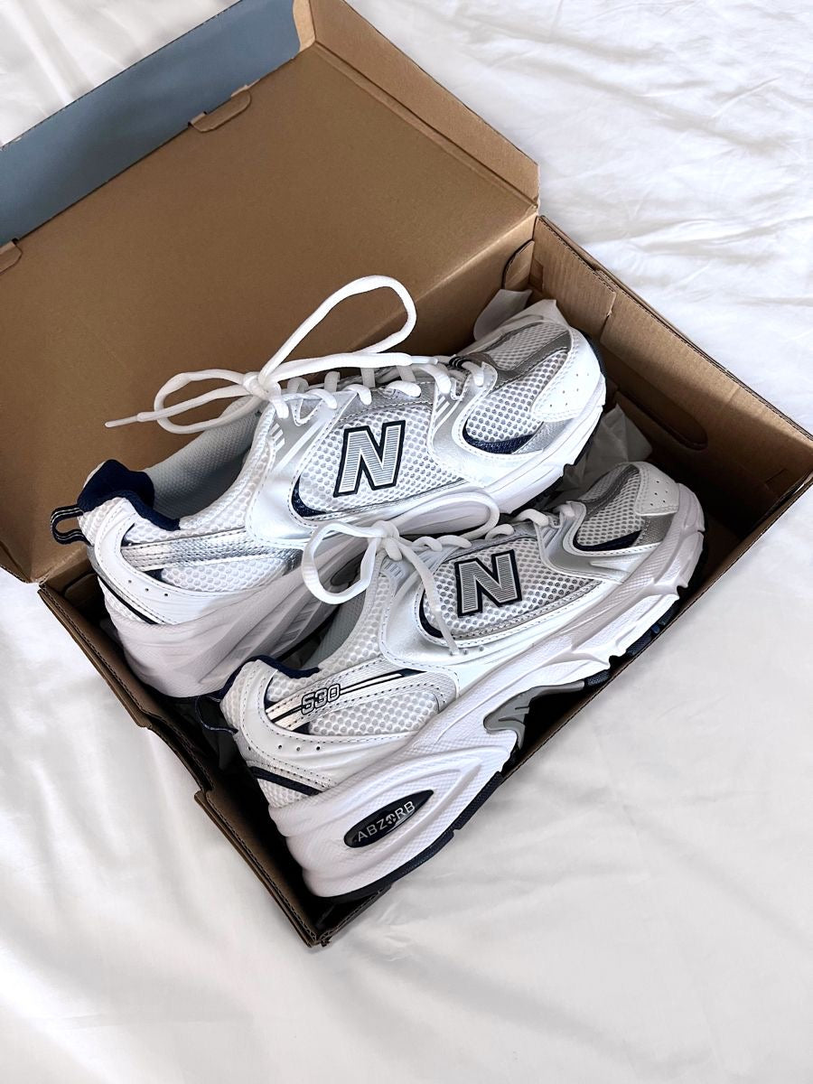 New Balance 530 Branco e Preto