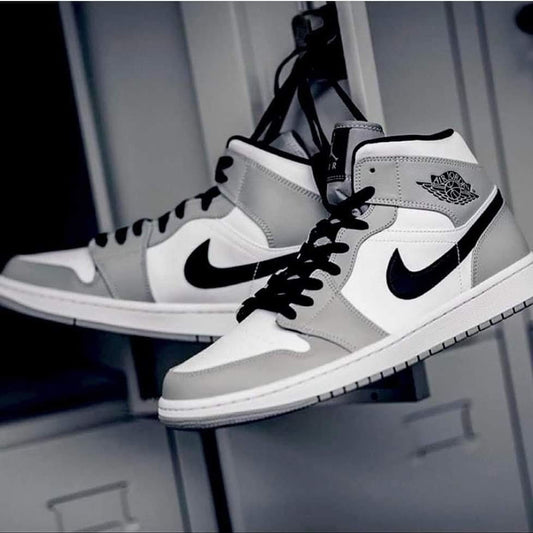 Jordan 1 cinza y blanco