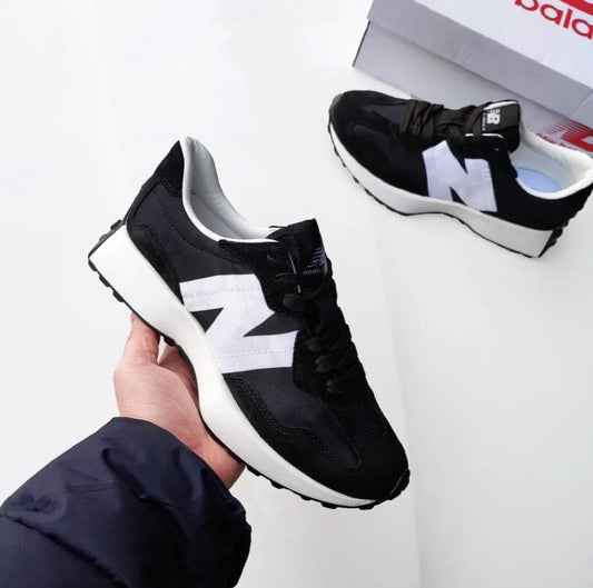 New balance 327 negras y blancas